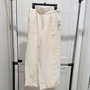 A New Day Off-White Elastic Waist Pants